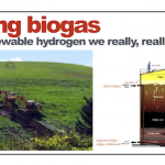 Biogas as a source of hydrogen