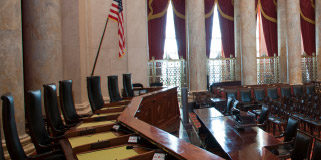 Supreme Court courtroom